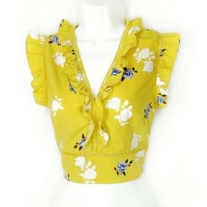 Xhilaration top, blouse, size medium, floral top.